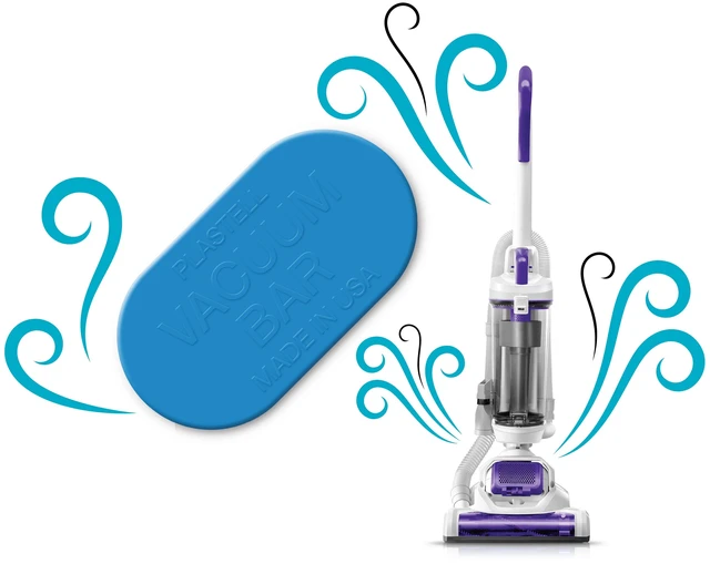 Main image of PLASTELL VacScents Vacuum Air Freshener Bars Fresh and Clean 2 Pack