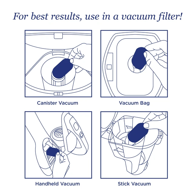 Alt view image 4 of 6 - PLASTELL VacScents Vacuum Air Freshener Bars Fresh and Clean 2 Pack