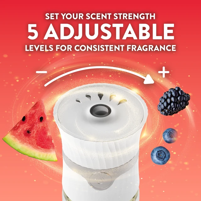 Alt view image 5 of 6 - Air Wick Plug-in Scented Oil Warmer Air Freshener Refills, Refreshing Watermelon & Berries, 4 Count