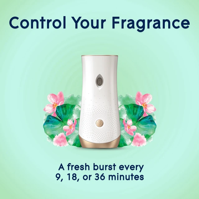Alt view image 3 of 5 - Glade Automatic Spray Refill Dewdrop Petals Air Freshener 6.2oz 6Count