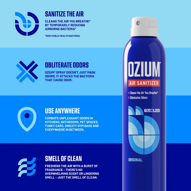 Alt view image 4 of 6 - Ozium Air Freshener Spray Original Scent 3.5fl oz