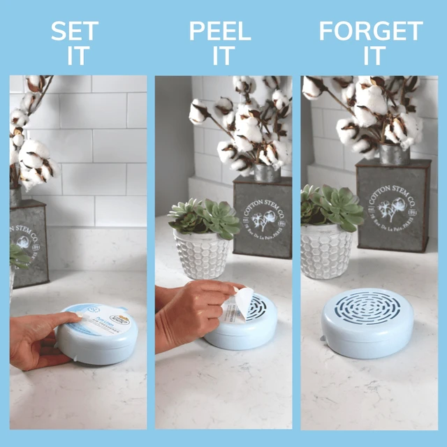 Alt view image 2 of 5 - Citrus Magic Odor Absorbing & Eliminating Solid Air Freshener, Pure Linen, 8oz