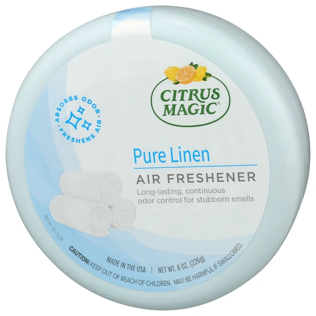 Alt view image 3 of 5 - Citrus Magic Odor Absorbing & Eliminating Solid Air Freshener, Pure Linen, 8oz