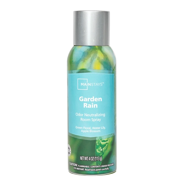 Alt view image 6 of 6 - Mainstays Odor Neutralizing Room Spray, Garden Rain, 4oz (4 Pack)