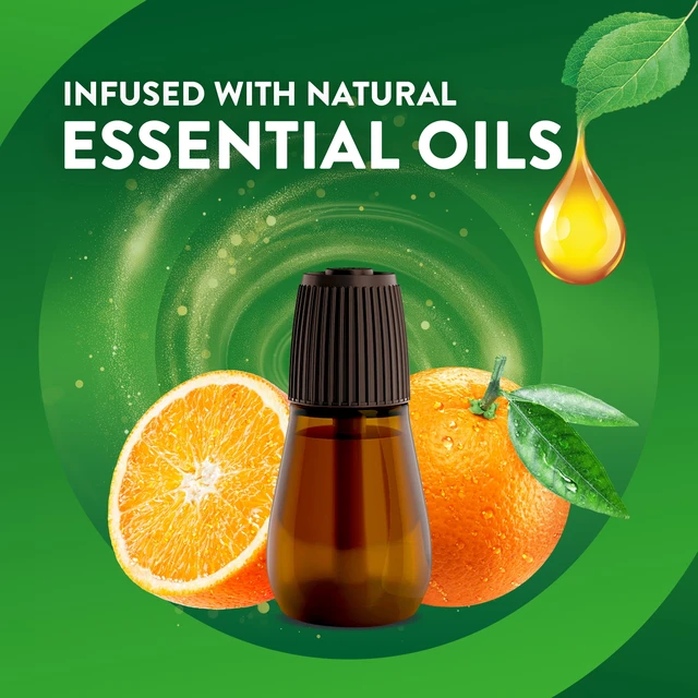 Alt view image 5 of 6 - Air Wick Essential Mist Vibrant Scented Oil Cordless Oil Diffuser Kit, Sparkling Mandarin & Clementine, 2 Piece