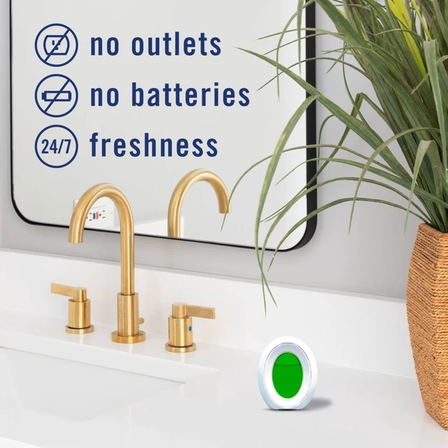 Alt view image 3 of 6 - Febreze Bathroom Air Freshener Odor-Fighting, Mango, 2 Count