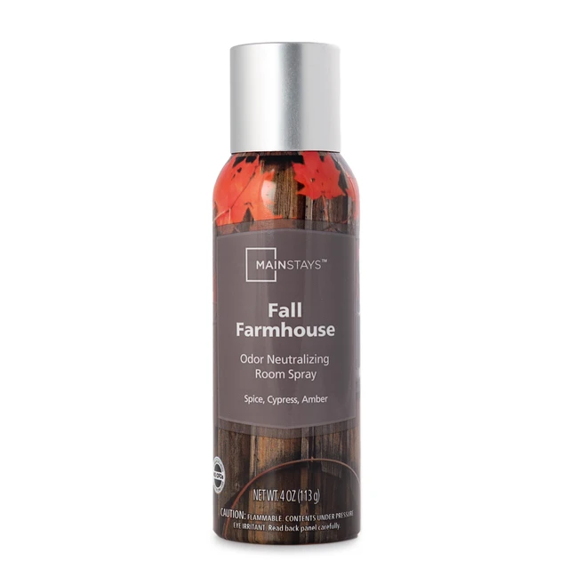 Alt view image 5 of 6 - Mainstays Fall Farmhouse Odor Neutralizing Room Spray Air Freshener, 2 Pack, 4oz