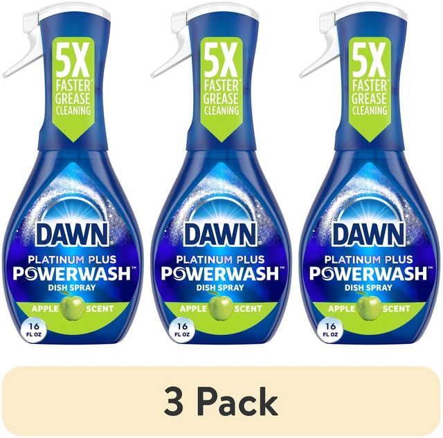 Main image of Dawn Powerwash Apple Dish Spray, Dish Soap Starter Kit, 16fl oz (3-Pack)
