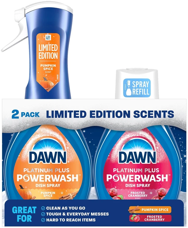 Main image of Dawn Powerwash Dish Spray Starter Kit with Pumpkin and Cranberry Refill