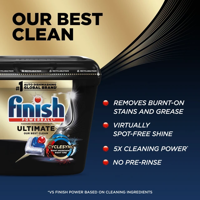Alt view image 3 of 5 - Finish Ultimate Dishwasher Pods, No Pre-Rinse Dishwasher Detergent Tabs, 17 Count