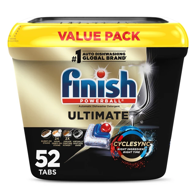 Alt view image 5 of 6 - Finish Ultimate Dishwasher Detergent Pods 52Count