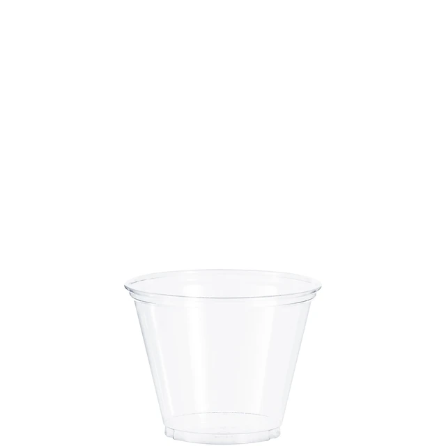 Alt view image 2 of 5 - Solo Party Disposable Plastic Cups, 9oz, Clear, 50 Count