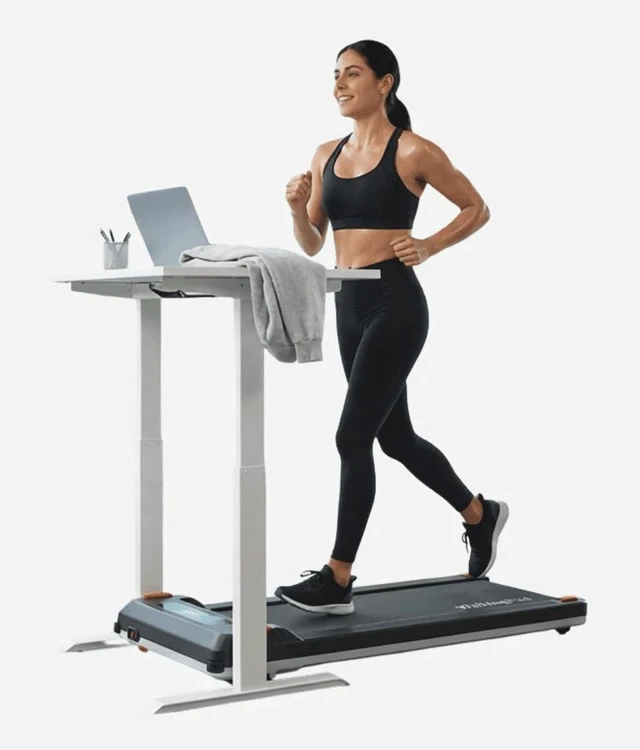 Alt view image 6 of 7 - WALKINGPAD DOUBLE-SIDED TREADMILL WITH 5% INCLINE