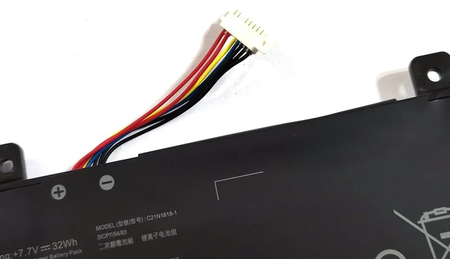 Alt view image 10 of 14 - 7.7V 32Wh C21N1818 C21N1818-1 0B200-03190800 Laptop Battery Replacement for ASUS A412FA X412FJ F512FA X512DA Y4100FA