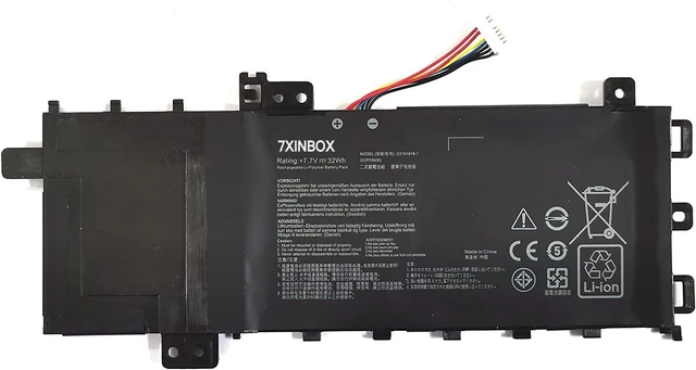 Alt view image 8 of 14 - 7.7V 32Wh C21N1818 C21N1818-1 0B200-03190800 Laptop Battery Replacement for ASUS A412FA X412FJ F512FA X512DA Y4100FA
