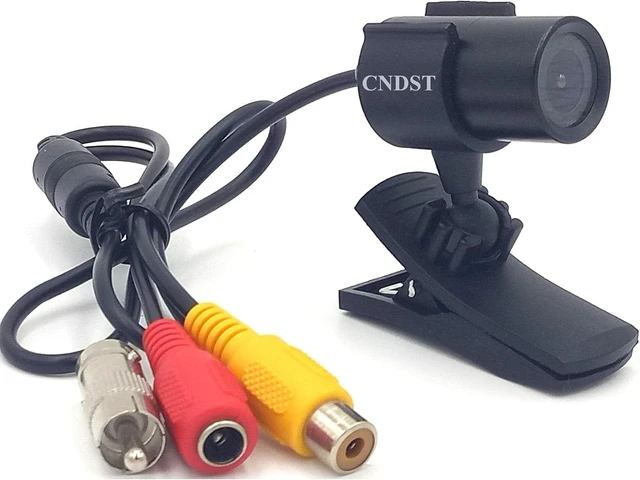 Alt view image 8 of 14 - CCTV Hd Mini Bullet Security Camera 1200TVL 2.8mm Wide Angle Lens with Bracket Small Indoor Outdoor Surveillance Camera Analog Camera(DST-190CW)