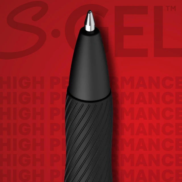 Alt view image 11 of 14 - Sharpie S-Gel Pens, Medium Point (0.7mm), Black Gel Ink, 36 Count - Writing, Note-Taking, Office Supplies, No Smear, No Bleed