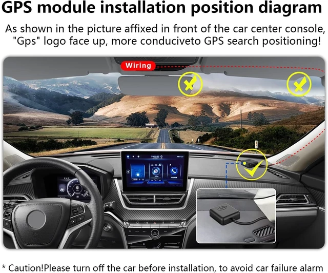 Alt view image 9 of 12 - GPS for mangoal Dash cam, Long Battery, Directly Plug in mangoal Dash cam