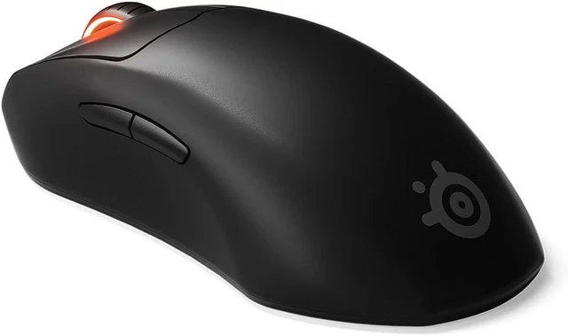 Alt view image 4 of 6 - SteelSeries Esports Wireless FPS Gaming Mouse - Ultra Lightweight, Prime Programmable, 18K CPI Sensor, Magnetic Optical Switches, PC/Mac, Black