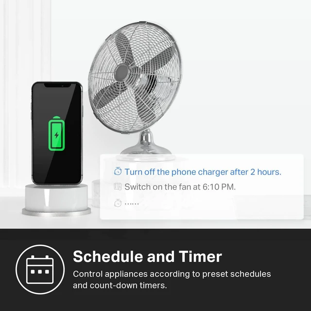 Alt view image 14 of 14 - Kasa Matter Smart Plug w/ Energy Monitoring, Compact Design, 15A/1800W Max, Super Easy Setup, Works with Apple Home, Alexa & Google Home, UL Certified, 2.4G Wi-Fi Only, White KP125M (4-Pack)