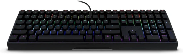 Alt view image 10 of 10 - Cherry MX Board 3.0 S Wired Mechanical Keyboard Aluminum Housing MX Red Silent Switches for Gaming and Office