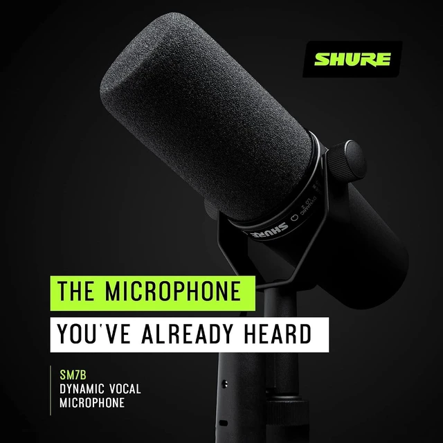 Main image of SM7B Dynamic Vocal Microphone for Podcasting & Streaming