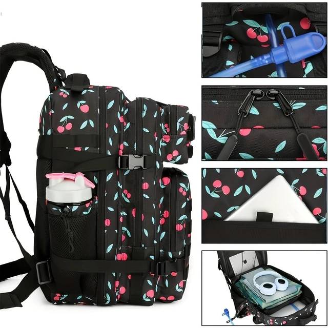 Alt view image 3 of 7 - 45L Hiking backpack, fitness backpack, cycling backpack, daily use backpack