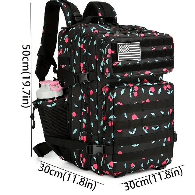 Alt view image 4 of 7 - 45L Hiking backpack, fitness backpack, cycling backpack, daily use backpack