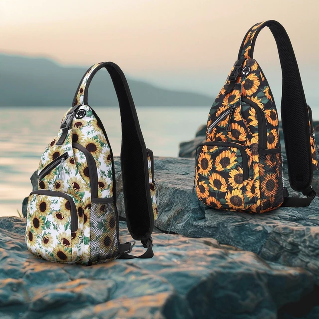 Main image of 2pcs Crossbody bag shoulder bag single shoulder bag floral pattern