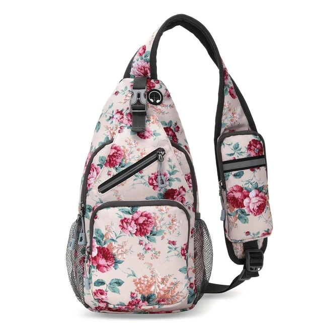Alt view image 3 of 7 - 2pcs Crossbody bag shoulder bag single shoulder bag floral pattern