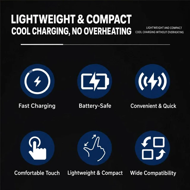 Alt view image 6 of 7 - R28-QI2 3-in-1 Magnetic Wireless Charging Station, 15W Fast Charger, Qi2-Compatible Rotating Desktop Stand, US Plug