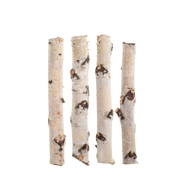Alt view image 4 of 5 - ProFlora 16" Birch Logs Decorative Pack of 3