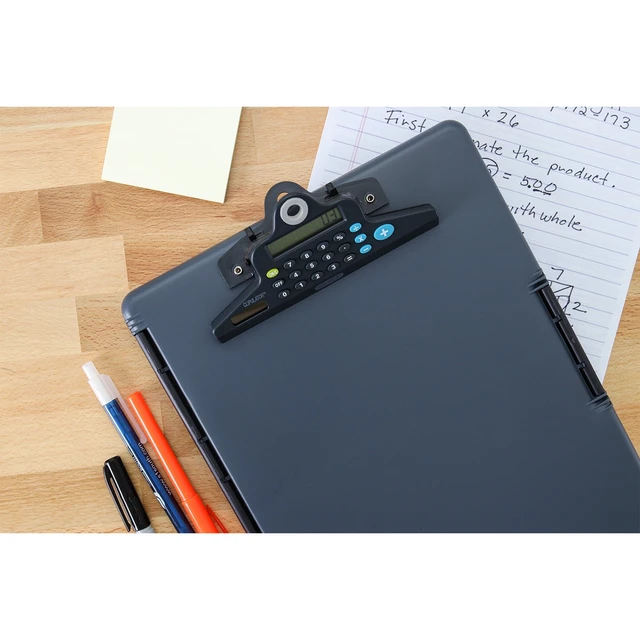 Alt view image 4 of 5 - Pen + Gear Storage Clipboard with Calculator