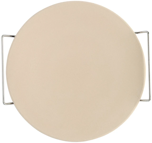 Main image of Nordic Ware 2-Piece Pizza Bakeware Set with 13" Ceramic Pizza Stone and Steel Wire Holder