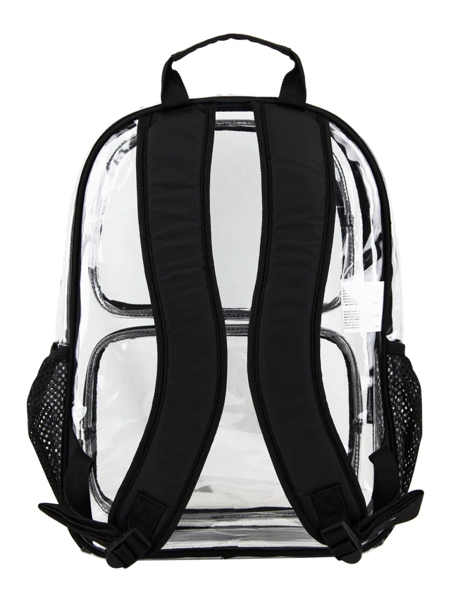 Alt view image 5 of 6 - Eastsport Day Tripper Clear Backpack