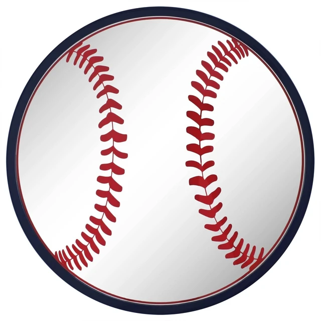 Main image of Sterling & Noble 16" Baseball Mirror
