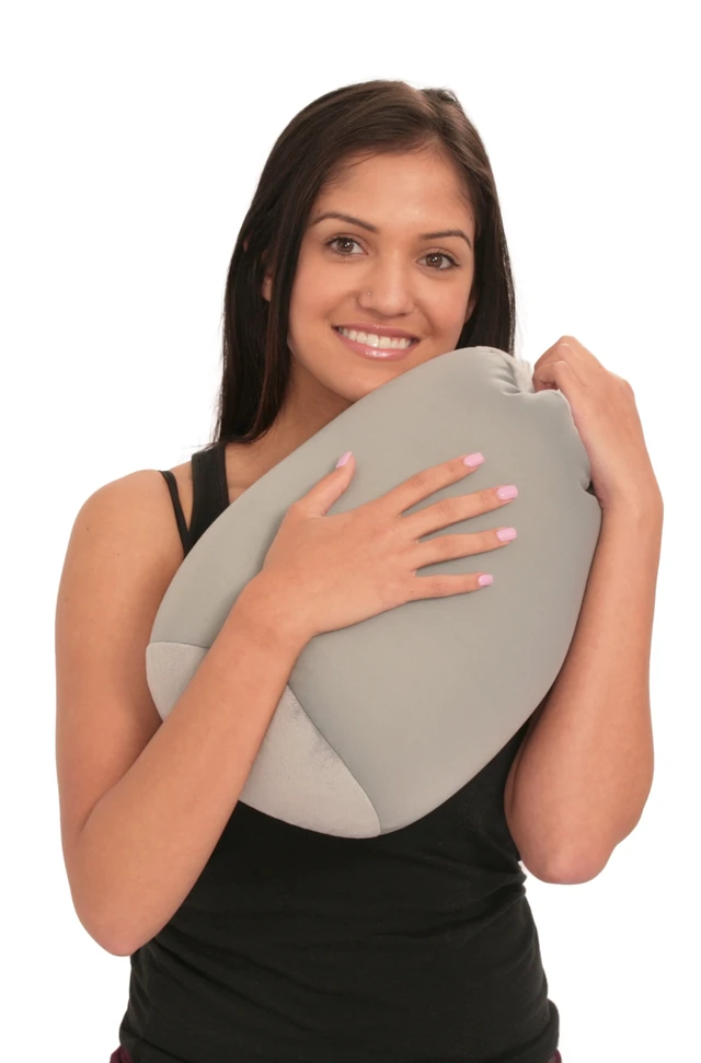 Alt view image 4 of 5 - Mooshi Squish Mini Microbead Jelly Bean Bed Pillow 12"x7" Dorm Room Accessory Multiple Colors