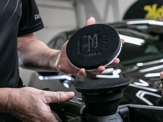 Alt view image 5 of 5 - Meguiar's DMF5 5" DA Microfiber Finishing Disc - Polish & Wax Pad, Pack of 2
