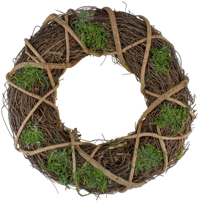 Main image of Northlight Floral Foam Wreath, 14" (Brown)