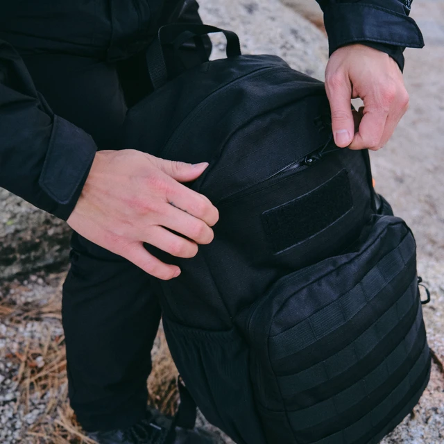 Alt view image 3 of 6 - SOG Mission 26L Backpack, Black, Polyester, New