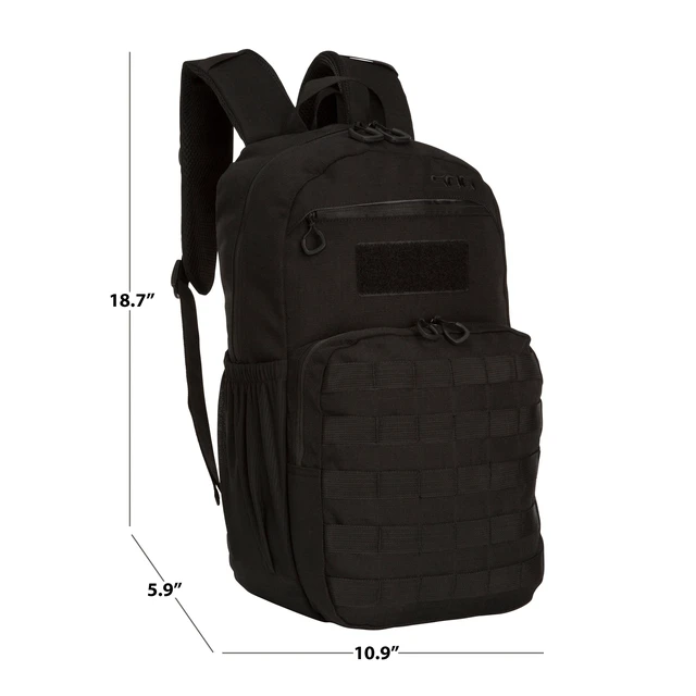 Alt view image 4 of 6 - SOG Mission 26L Backpack, Black, Polyester, New