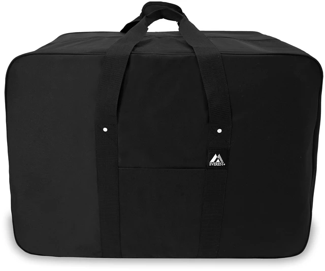 Main image of Everest Unisex 30" Oversized Cargo Duffel Bag, Black