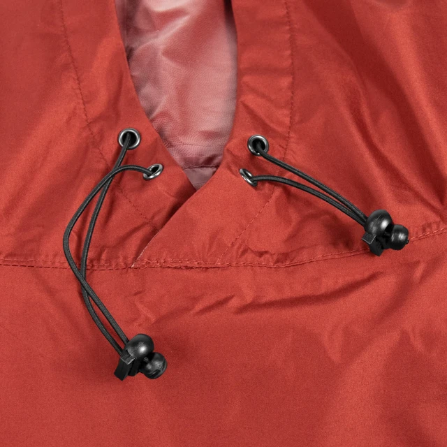 Alt view image 2 of 7 - Ozark Trail Adult Lightweight Rain Poncho, Red, One Size, 1 Count