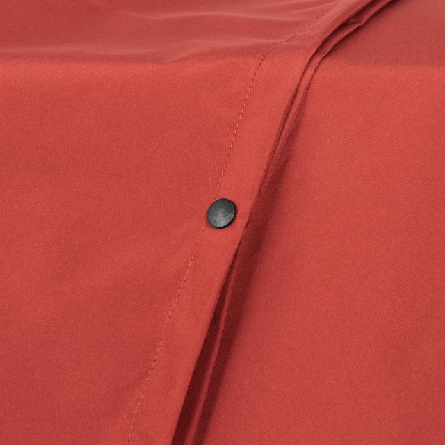 Alt view image 6 of 7 - Ozark Trail Adult Lightweight Rain Poncho, Red, One Size, 1 Count