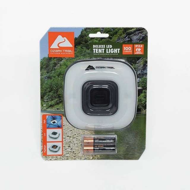 Alt view image 6 of 6 - Ozark Trail Deluxe LED Camping Tent Light