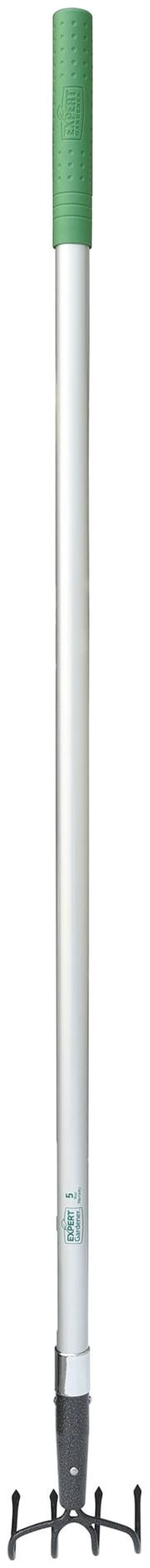 Main image of Expert Gardener 4-Tine Fiberglass Long Handle Cultivator with Comfort End Grip