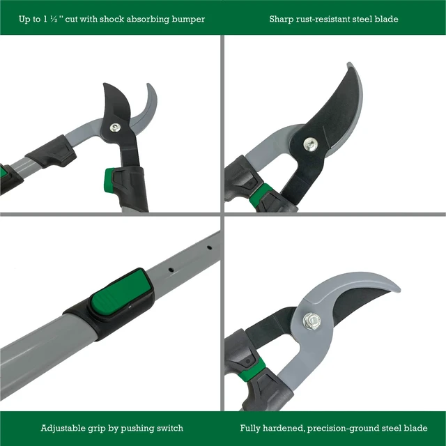 Alt view image 5 of 6 - Expert Gardener Extendable 38in Lopper