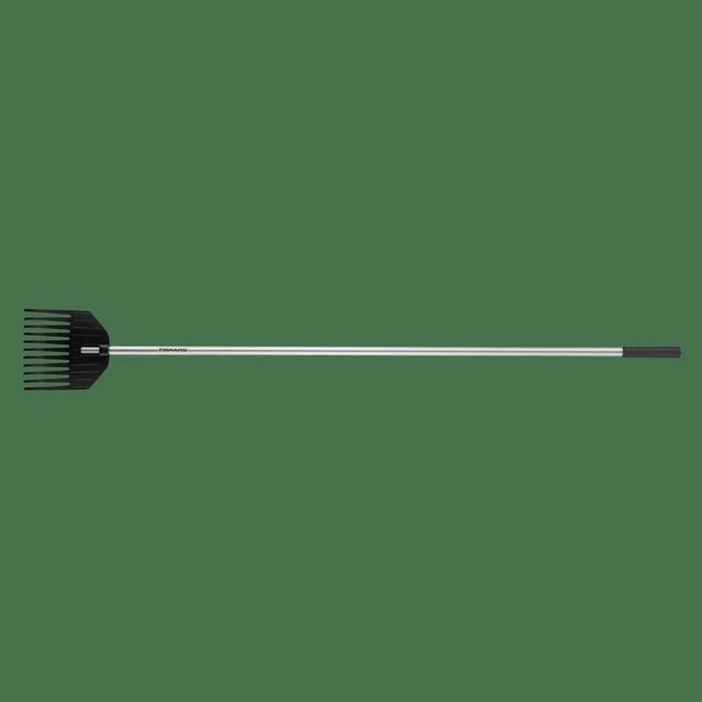 Alt view image 5 of 7 - Fiskars Shrub and Garden Rake, 66-Inch, Black
