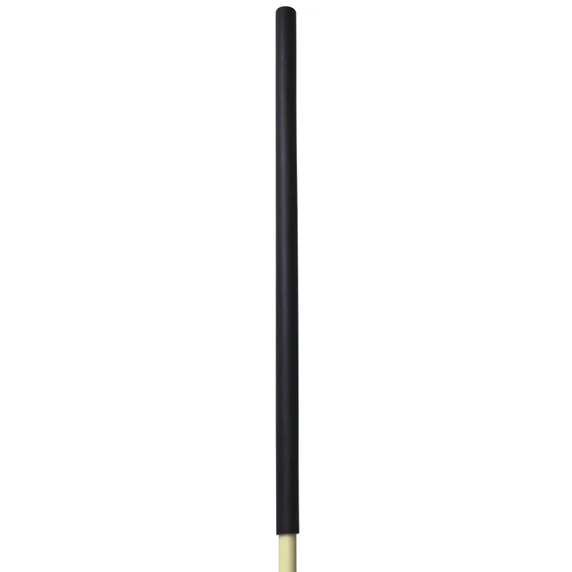 Alt view image 3 of 3 - Emsco Leaf Rake 32in Resin Head 48in Hardwood Handle with Soft Foam Grip, Black