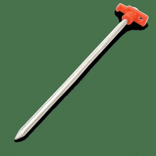 Alt view image 4 of 4 - Coghlan's 10" Steel Nail Pegs 12-Pack Tent Stakes for Hard Ground